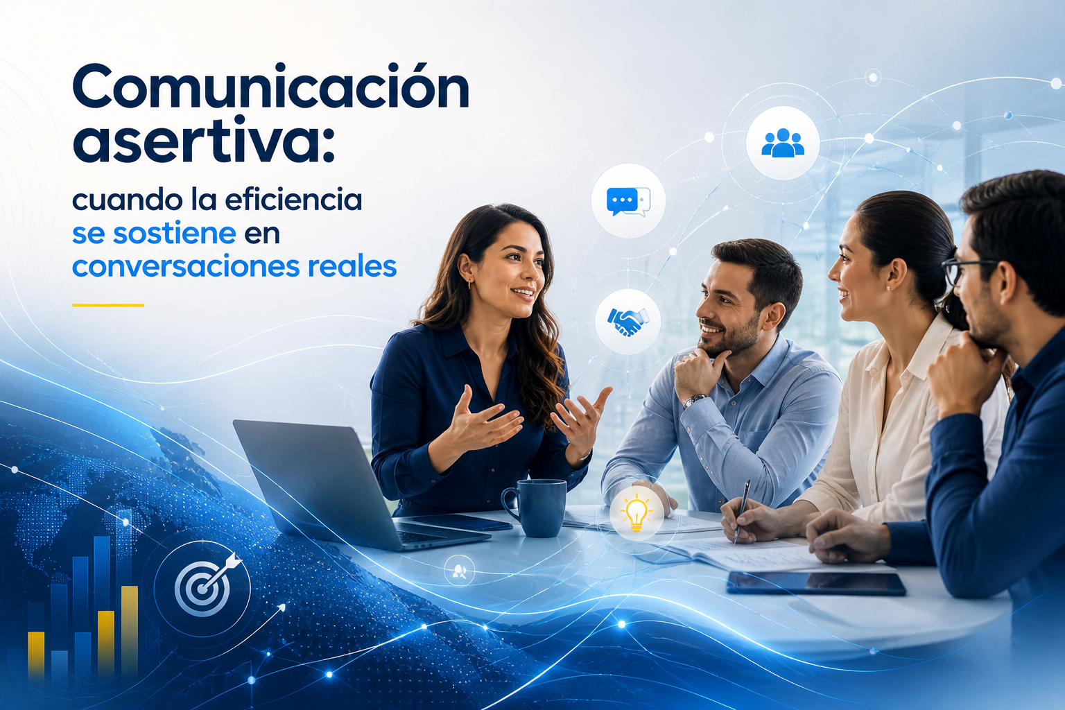 Comunicación asertiva: cuando la eficiencia se sostiene en conversaciones reales